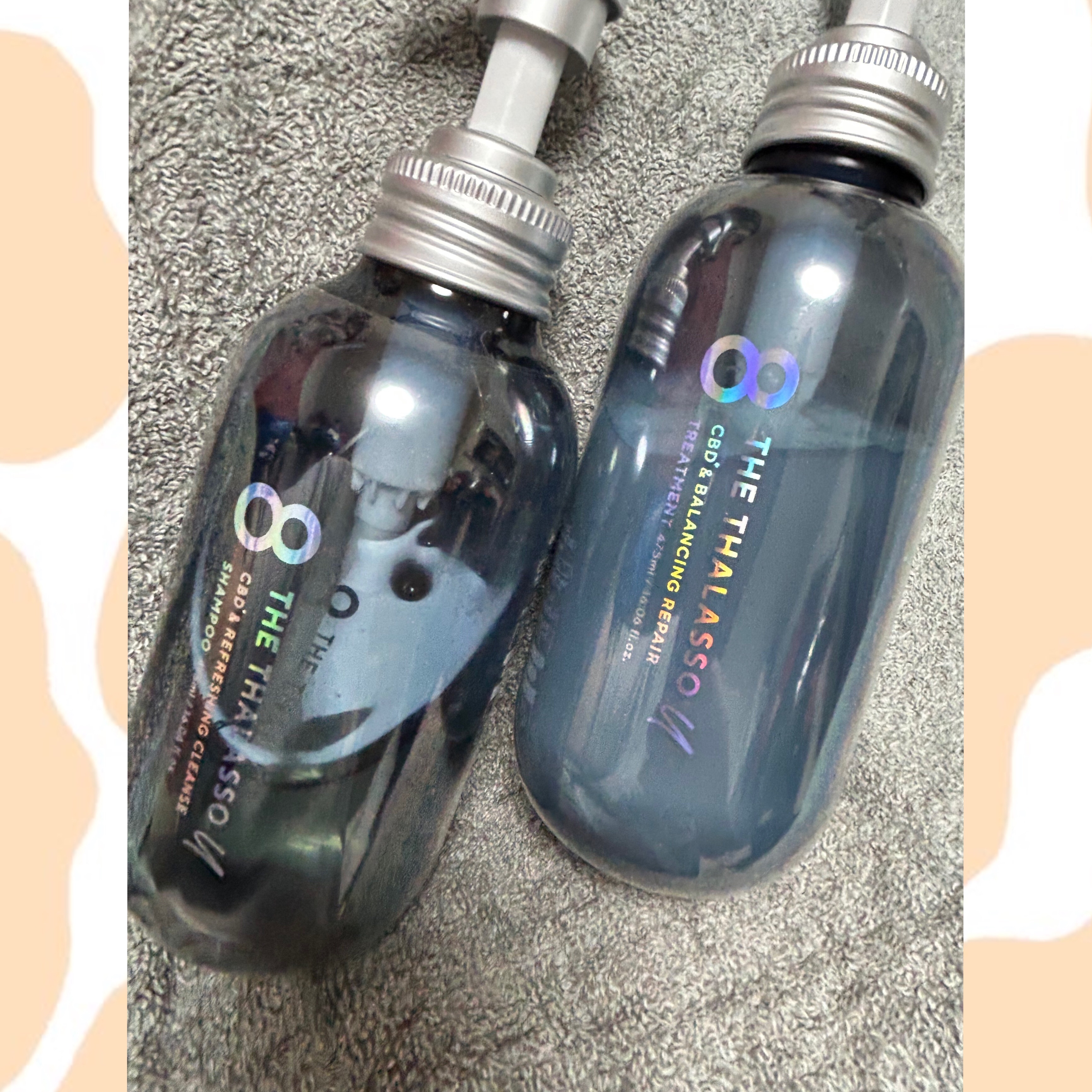 エイトザタラソ ユー CBD＆リフレッシング クレンズ 美容液シャンプー／CBD＆バランシング ダメージリペア 美容液ヘアトリートメント/エイトザタラソ/市販シャンプーを使ったクチコミ（1枚目）