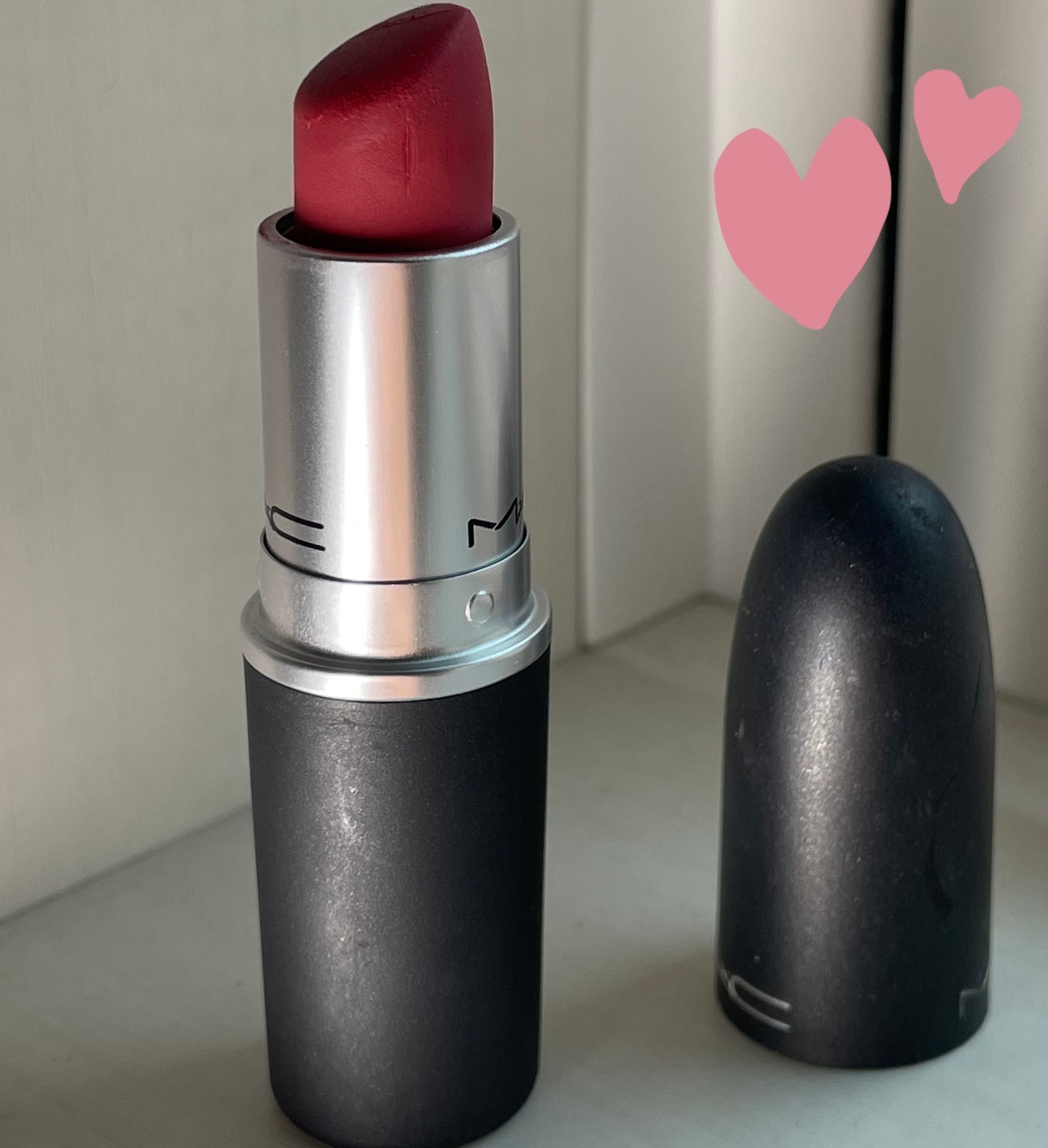 パウダーキス リップスティック/M・A・C/口紅を使ったクチコミ(2枚目)