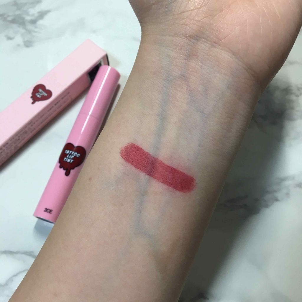 3CE TATTOO LIP TINT/3CE/リップグロスを使ったクチコミ(3枚目)