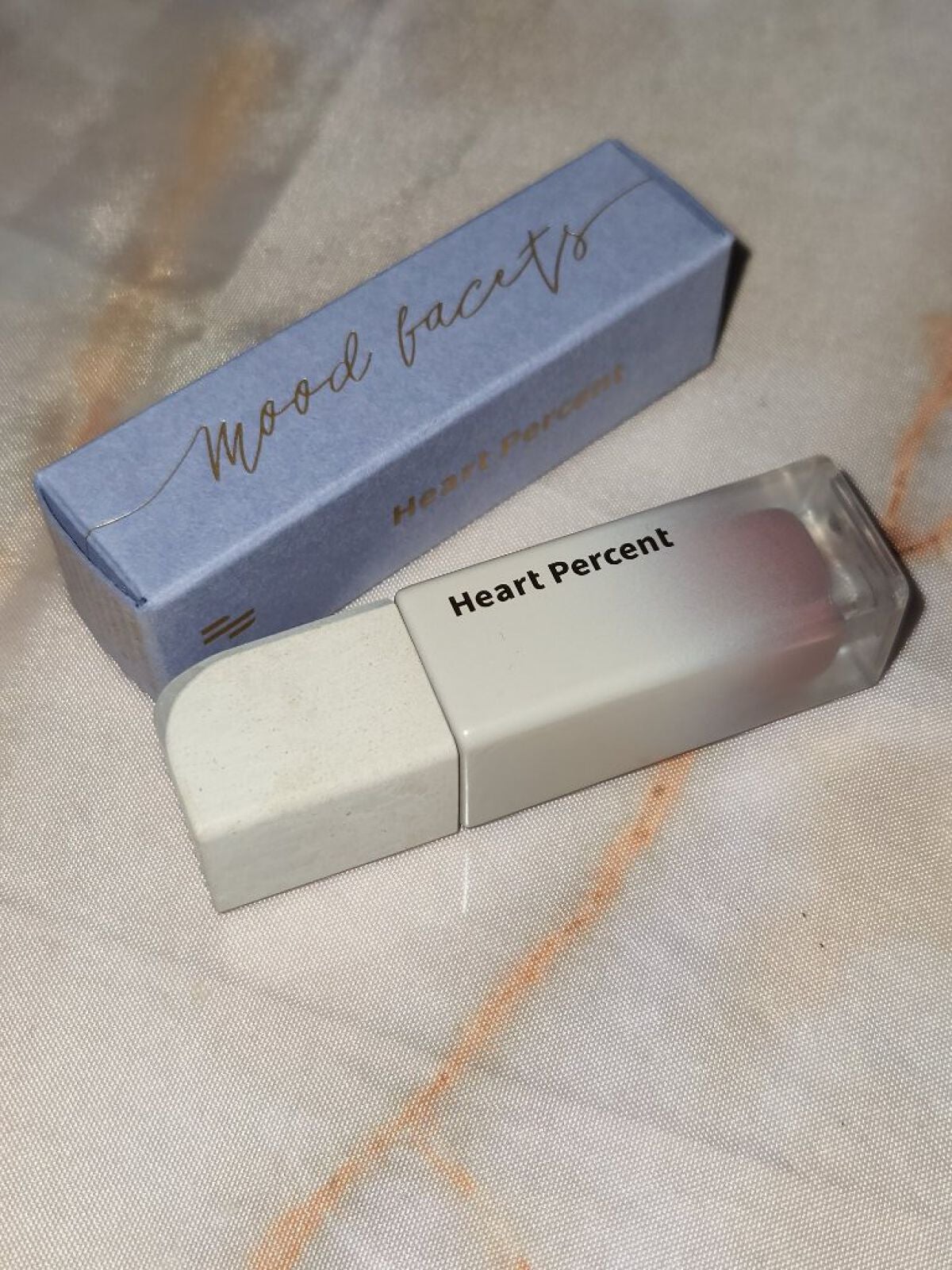 ドットオンムードピュアグロウティント/Heart Percent/リップティントを使ったクチコミ(3枚目)