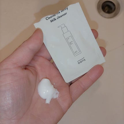 クレンズ ミー ソフトリー ミルククレンザー/SIORIS/ミルククレンジングを使ったクチコミ(2枚目)