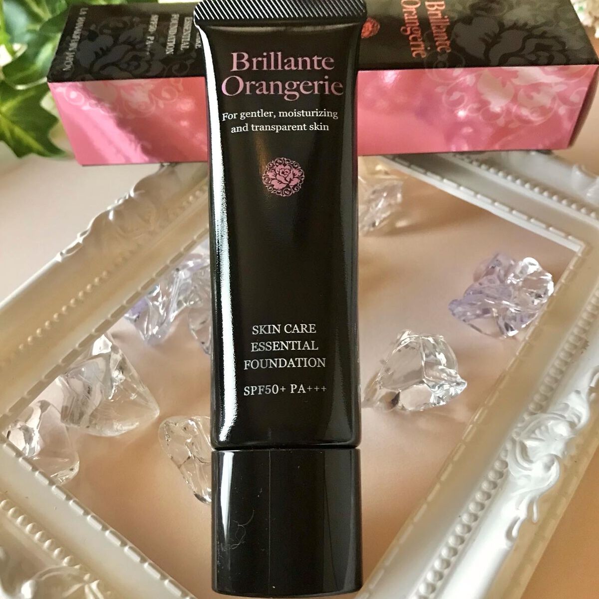 ブリリアントオランジュリー スキンケアエッセンシャルファンデーション/BRILLIANT/リキッドファンデーションを使ったクチコミ(1枚目)