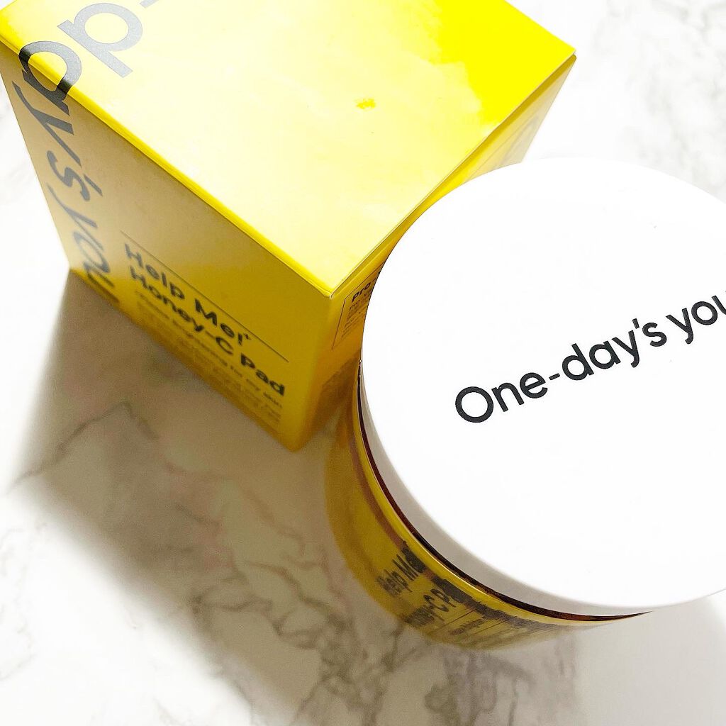 ヘルプミー! ハニーCパッド/One-day's you/トナーパッドを使ったクチコミ(2枚目)