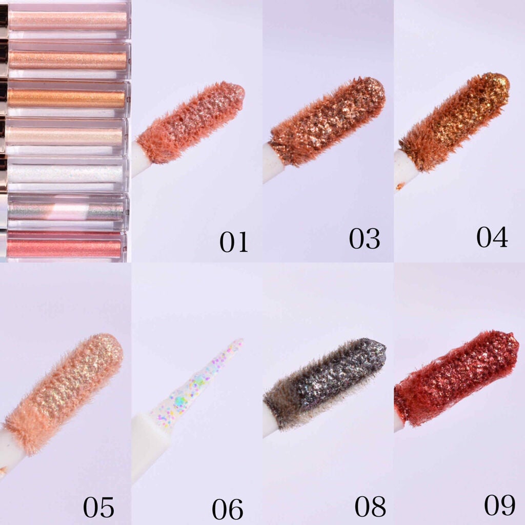 ダイヤモンドシリーズ 星空リキッドアイシャドウ/ZEESEA/リキッドアイシャドウを使ったクチコミ(3枚目)