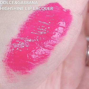 DOLCE&GABBANA BEAUTY シャイニッシモ ハイシャインリップラッカーのクチコミ「.
⋆⸜ 2022年年末で撤退🥺ドルガバビューティー💄⸝⋆　

❤︎︎** ** ︎︎** *.....」（3枚目）