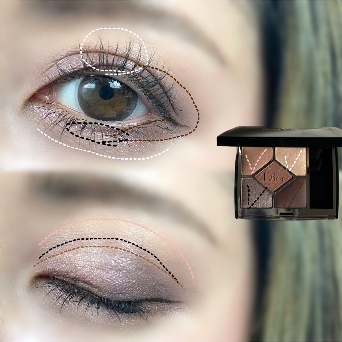 【旧】サンク クルール クチュール/Dior/アイシャドウパレットを使ったクチコミ(4枚目)