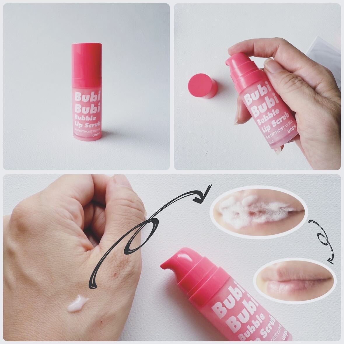 ブビブビ リップマスク/unpa/リップマスクを使ったクチコミ(2枚目)