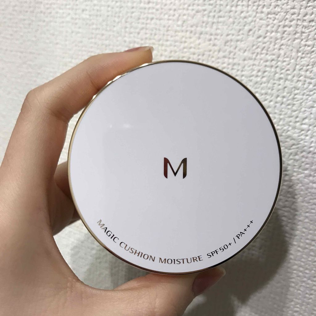 M クッション ファンデーション(モイスチャー)/MISSHA/クッションファンデーションを使ったクチコミ（1枚目）