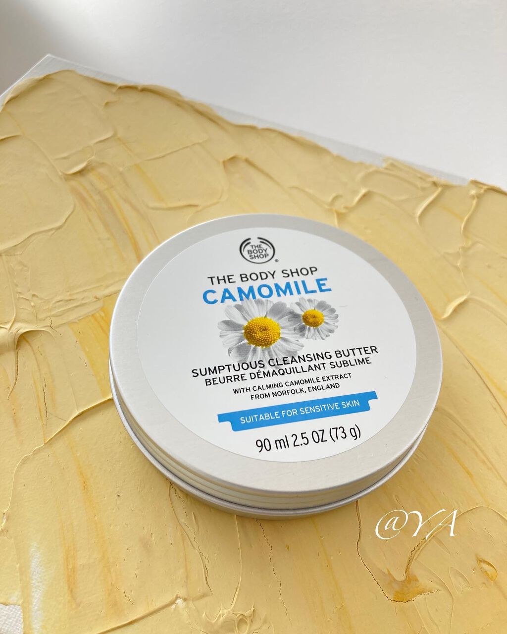 カモマイル サンプチュアス クレンジングバター/THE BODY SHOP/クレンジングバームを使ったクチコミ(1枚目)
