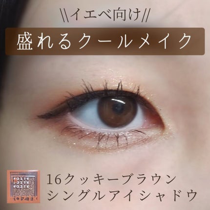 シングルアイシャドウ/aZTK/単色アイシャドウを使ったクチコミ(1枚目)