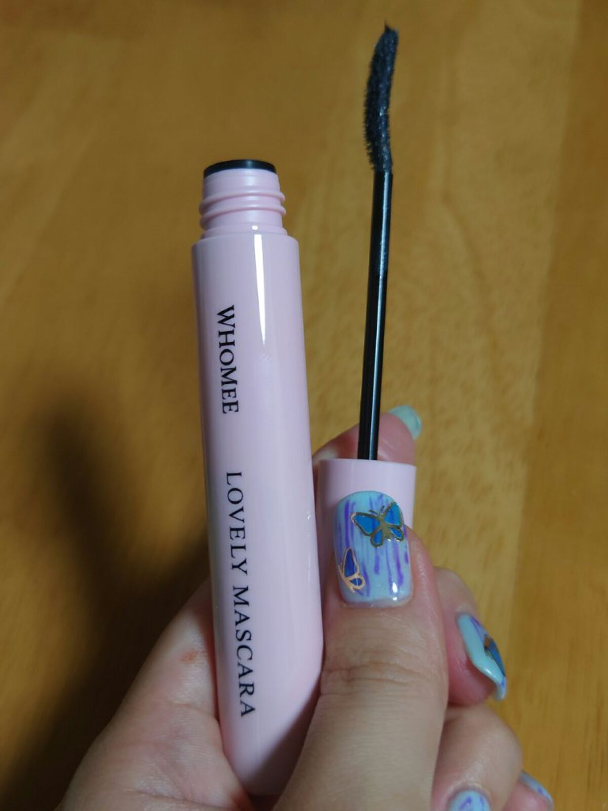 ロング＆カールマスカラ slate gray/WHOMEE/マスカラを使ったクチコミ（2枚目）