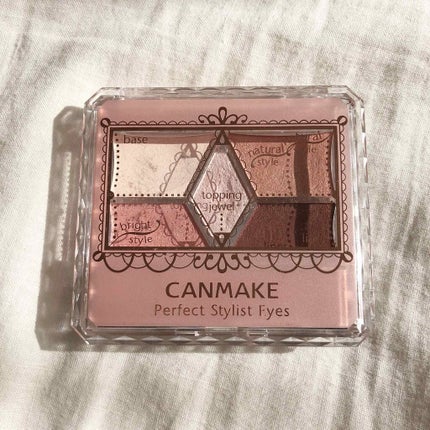 【旧品】パーフェクトスタイリストアイズ/キャンメイク/アイシャドウパレットを使ったクチコミ(1枚目)