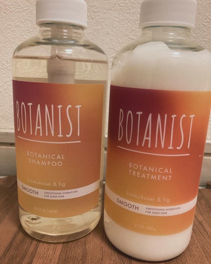 ボタニカルシャンプー/トリートメント キンモクセイ&フィグの香り(スムース)/BOTANIST/市販シャンプーを使ったクチコミ(2枚目)