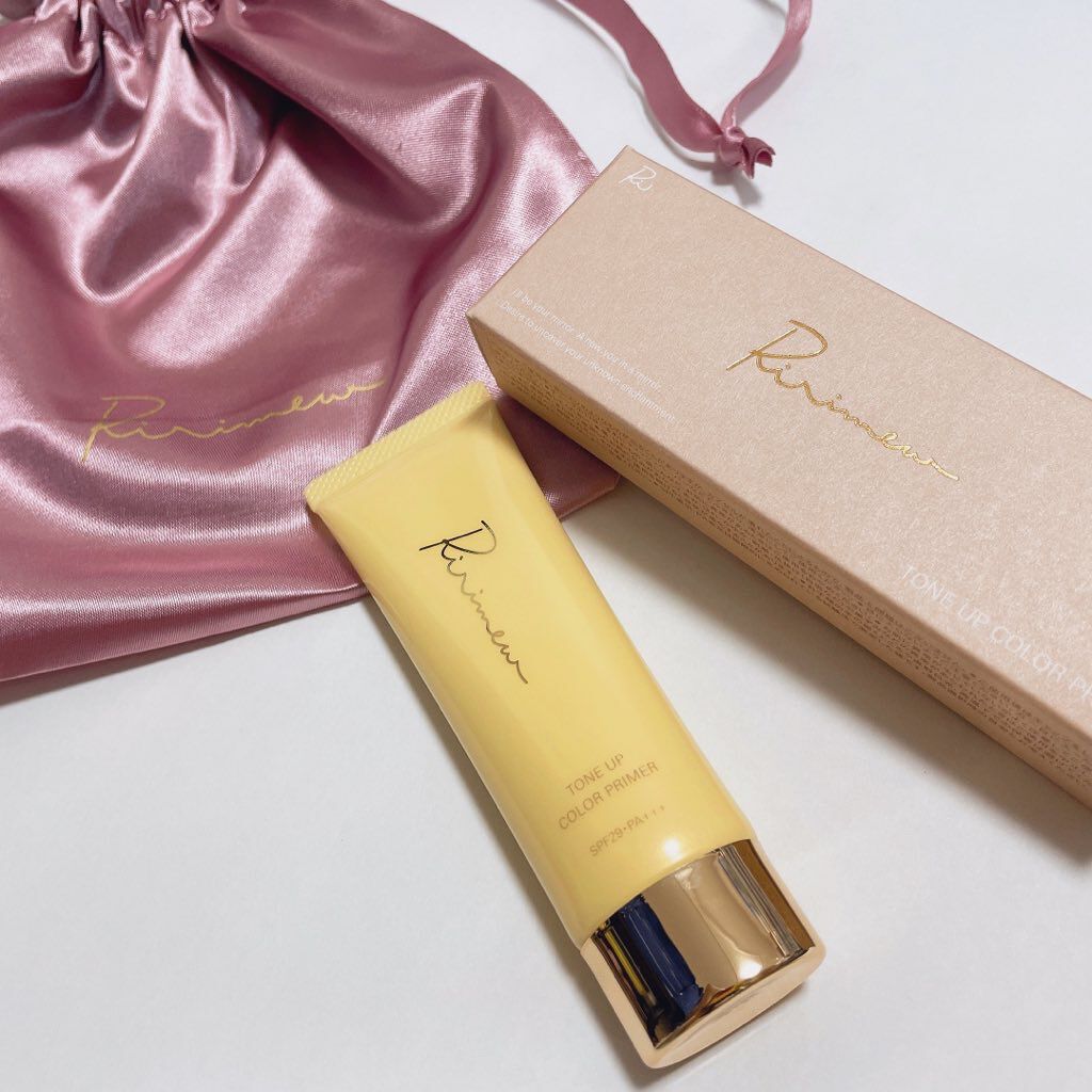 たぴおか on LIPS 「.┈┈┈┈┈┈┈┈┈┈ririmewトーンアップカラープライマ..」(1枚目)