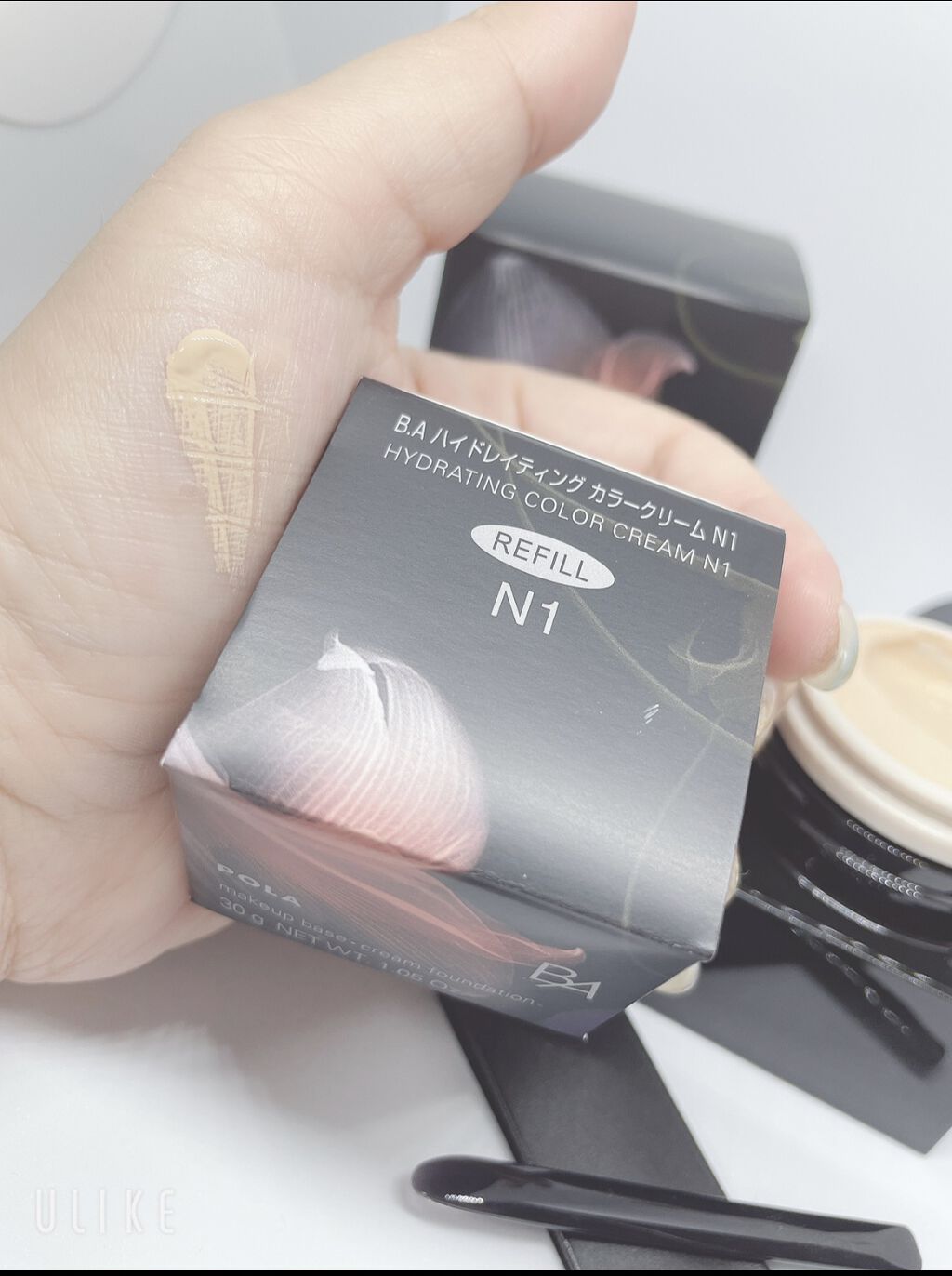 ハイドレイティング カラークリーム/B.A/リキッドファンデーションを使ったクチコミ（3枚目）