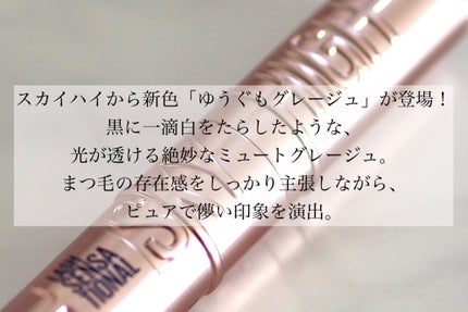 スカイハイ/MAYBELLINE NEW YORK/マスカラを使ったクチコミ(2枚目)