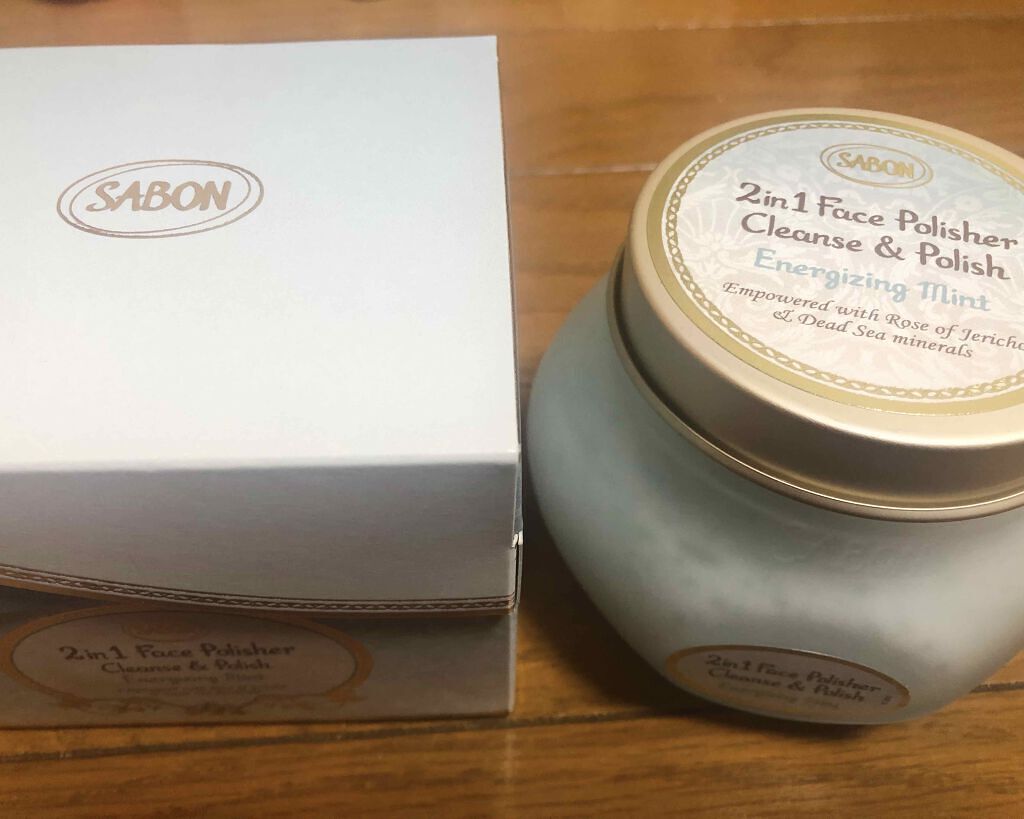 フェイスポリッシャー リフレッシング（ミント）/SABON/スクラブ・ゴマージュを使ったクチコミ（1枚目）