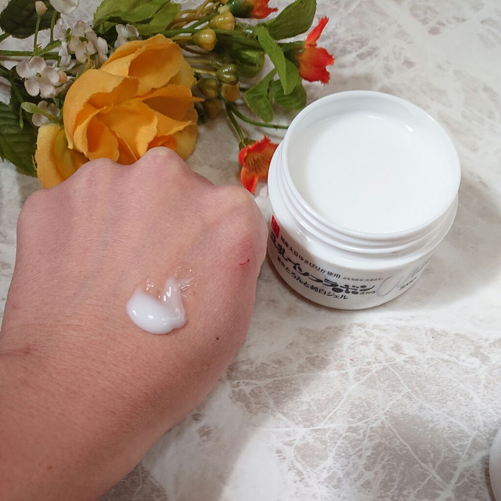 とろんと濃ジェル 薬用美白 N/なめらか本舗/オールインワン化粧品を使ったクチコミ(5枚目)