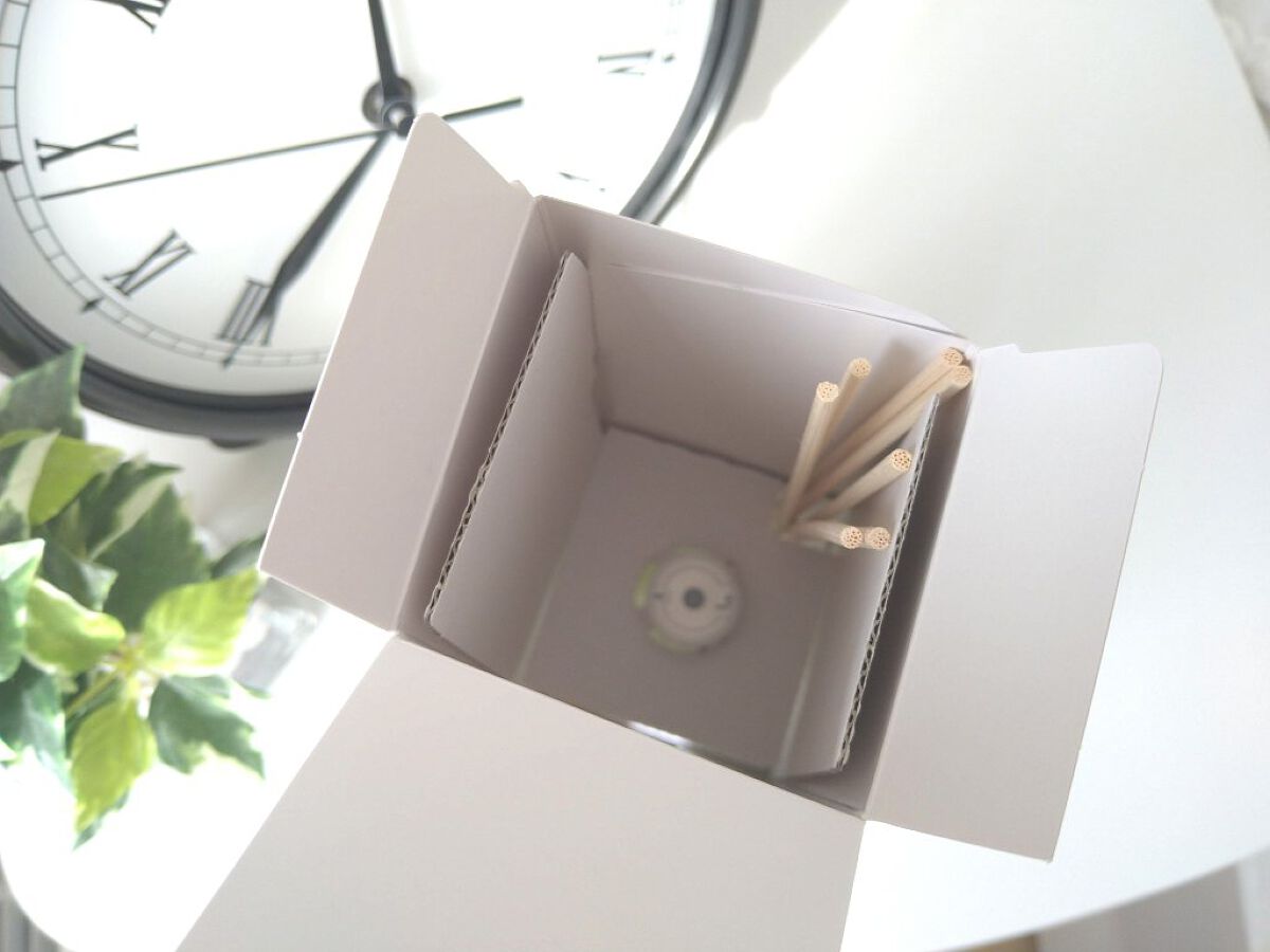 消臭リードディフューザー/Kitoca　木と果/ルームフレグランスを使ったクチコミ（2枚目）