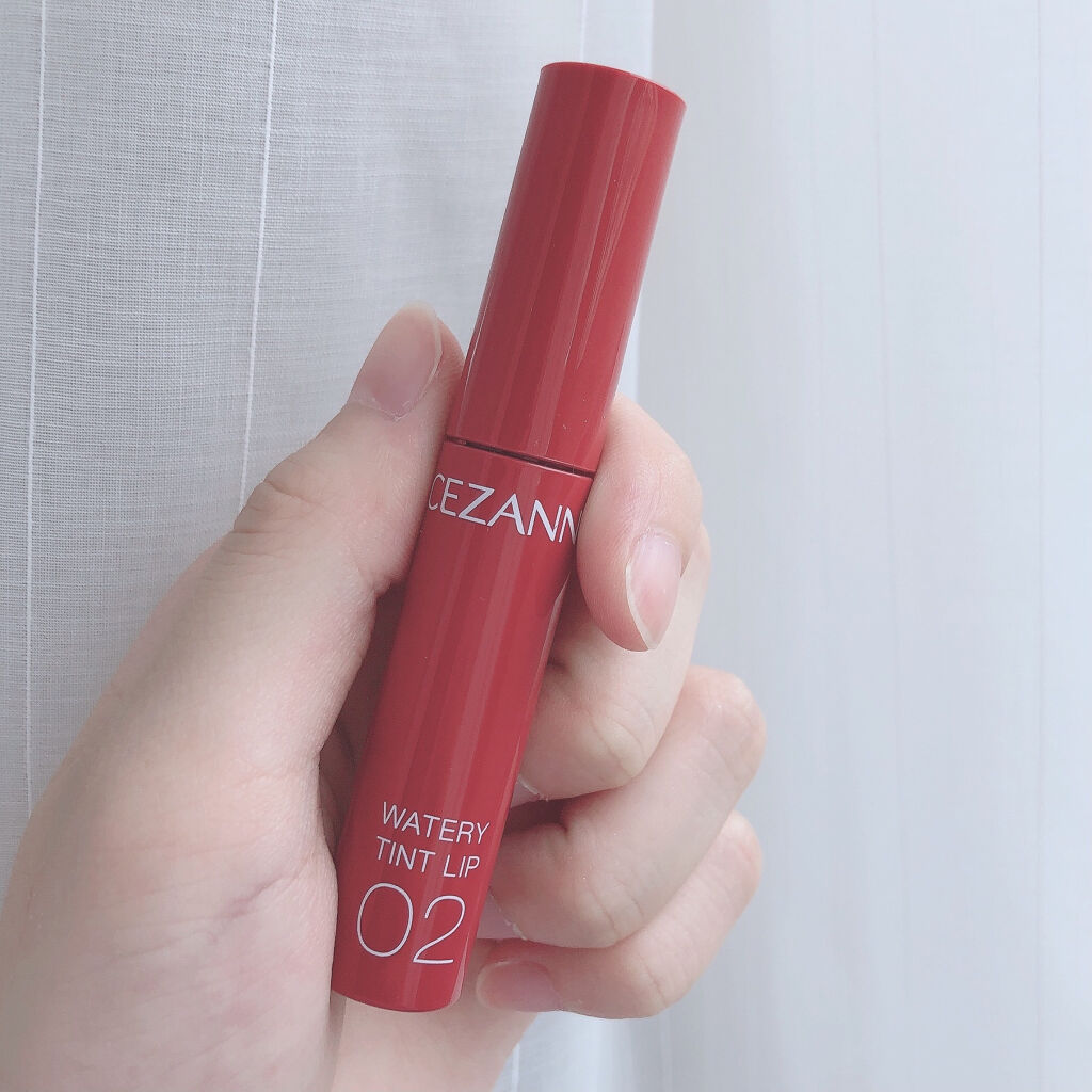 ウォータリーティントリップ/CEZANNE/リップティントを使ったクチコミ（3枚目）