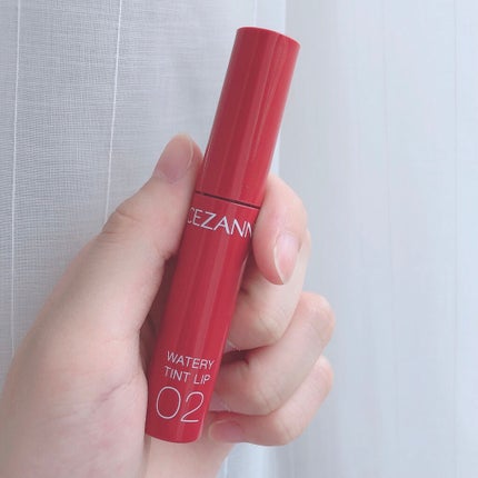 ウォータリーティントリップ/CEZANNE/リップティントを使ったクチコミ(3枚目)