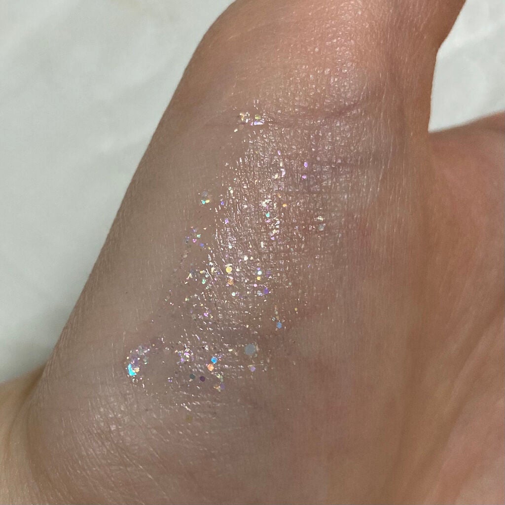 シュガー トゥインクル リキッド グリッター/PERIPERA/グリッターを使ったクチコミ(3枚目)