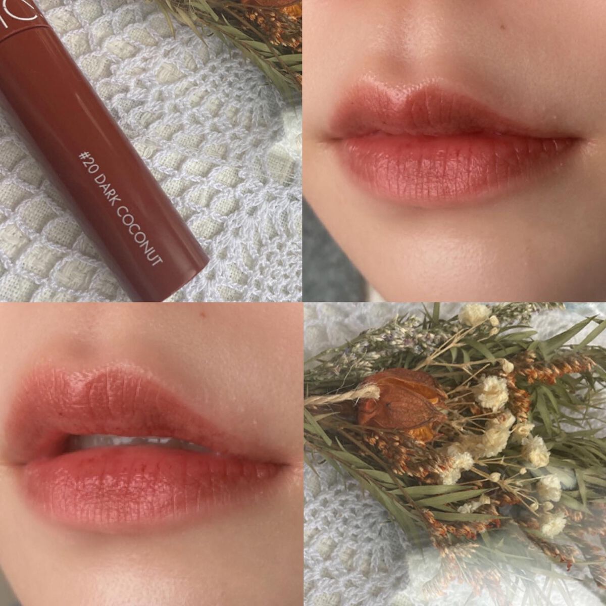 ジューシーラスティングティント/rom&nd/リップティントを使ったクチコミ(2枚目)