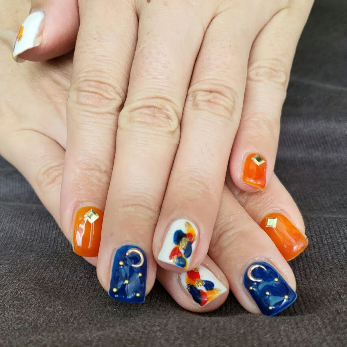 ジェルネイル LED スターターキット（16W LEDランプ&定番カラー3色付）/SHINYGEL/ネイル用品を使ったクチコミ（2枚目）