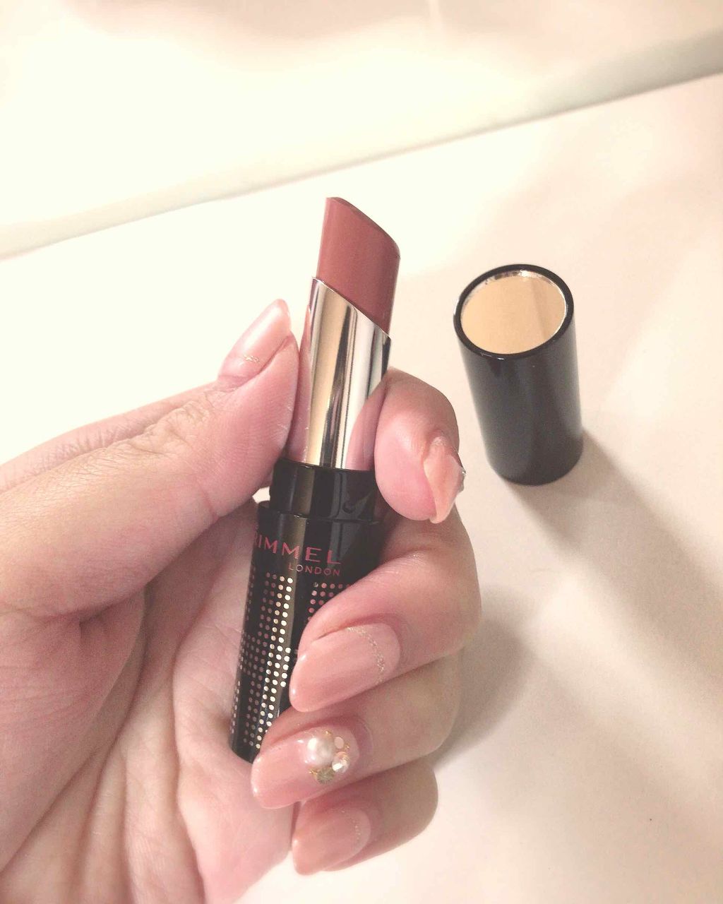 ラスティングフィニッシュ クリーミィ リップ 017 ショコラブラウン/リンメル ロンドン/口紅を使ったクチコミ（1枚目）