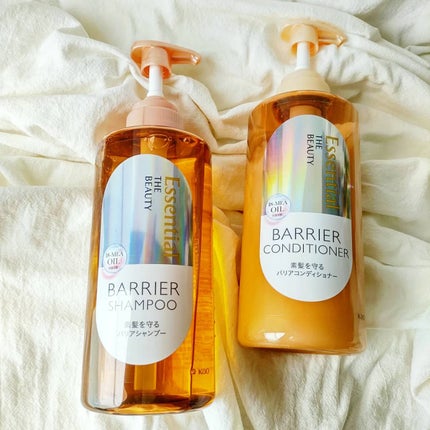 ザビューティ 髪のキメ美容素髪を守る バリアシャンプー/コンディショナー/エッセンシャル/シャンプー・コンディショナーを使ったクチコミ(1枚目)