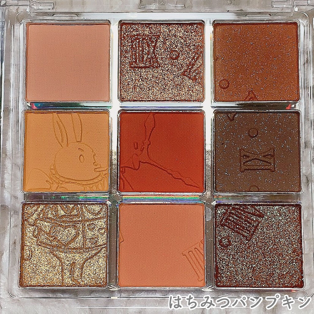 クォーツ 9色アイシャドウパレット(ドリームランドアイシャドウ)/ZEESEA/アイシャドウパレットを使ったクチコミ（2枚目）
