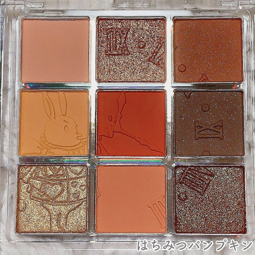 クォーツ 9色アイシャドウパレット(ドリームランドアイシャドウ)/ZEESEA/アイシャドウパレットを使ったクチコミ(2枚目)