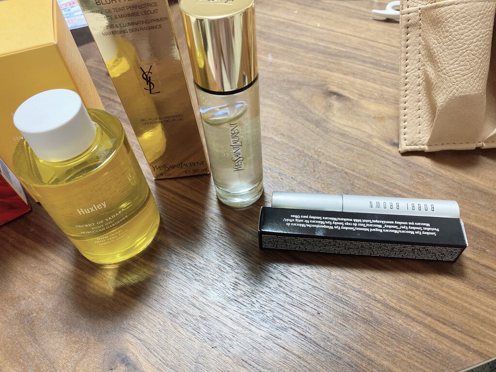 BOBBI BROWN スモーキー アイ マスカラのクチコミ「購入品♥︎

Huxleyボディオイル； モロッカンガーデナー

やっと買えた！
今使ってるボ.....」（1枚目）