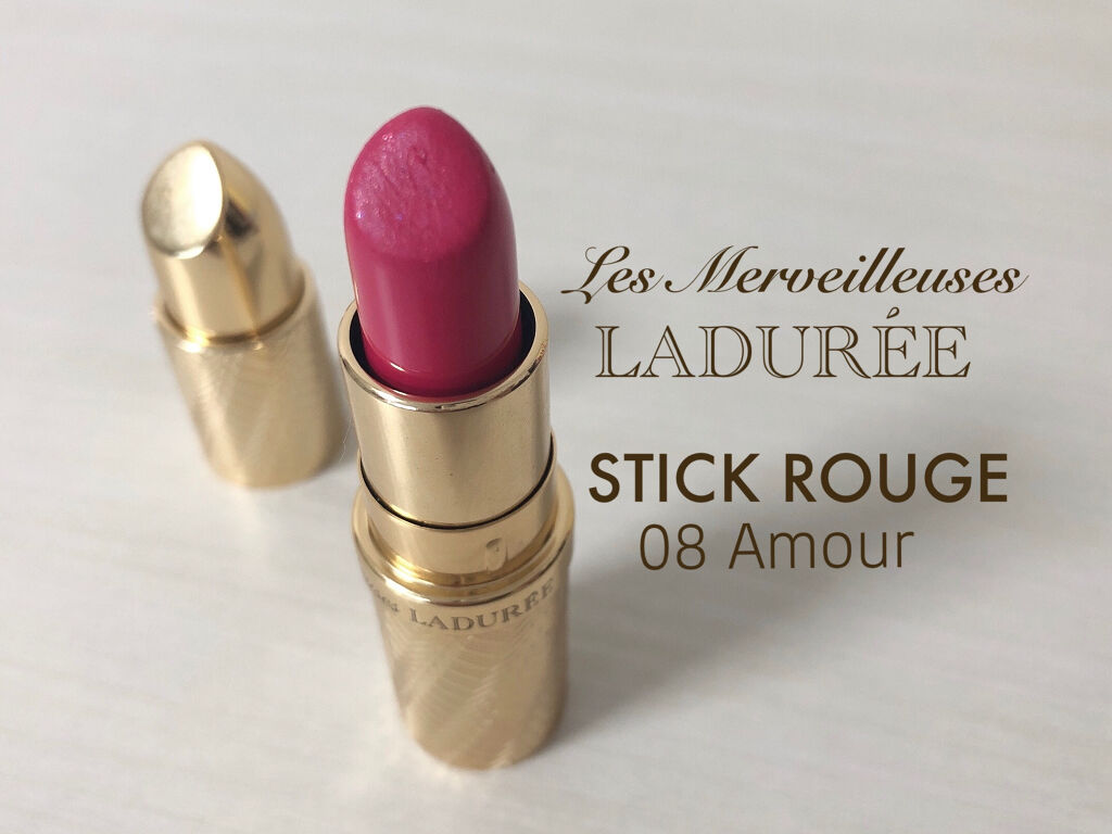 スティック ルージュ/レ・メルヴェイユーズ ラデュレ/口紅を使ったクチコミ（1枚目）