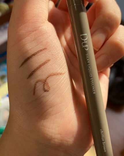 シルキーリキッドアイライナーWP/D-UP/リキッドアイライナーを使ったクチコミ(2枚目)