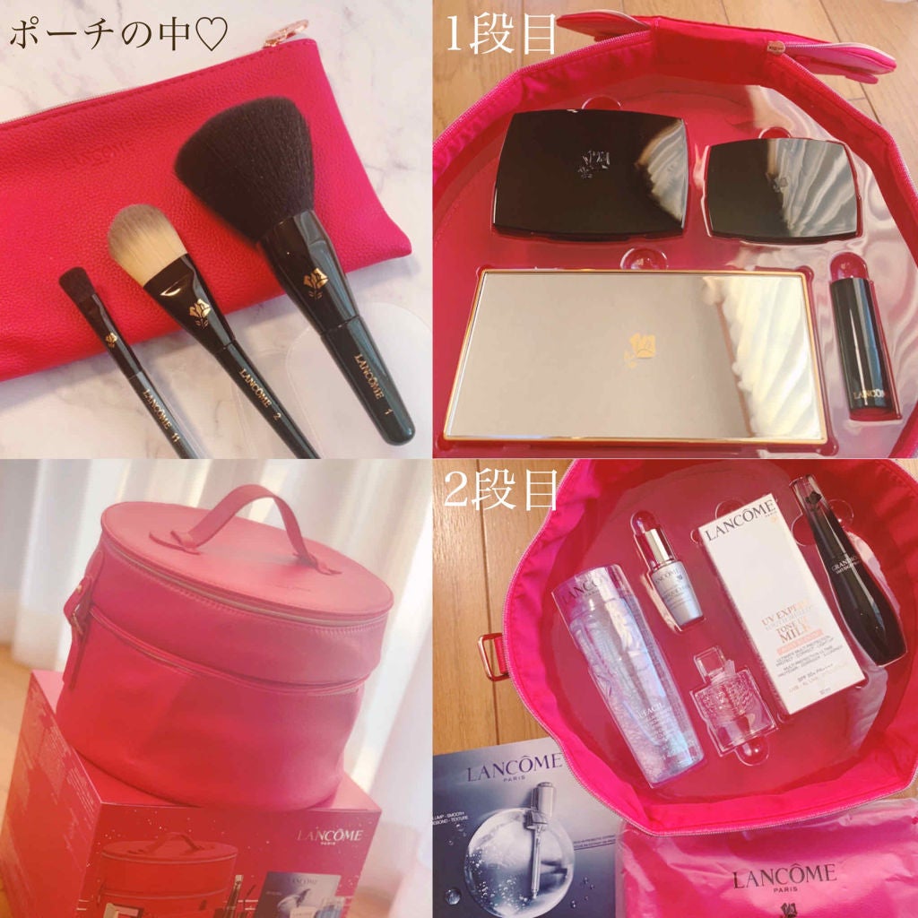 ビューティーボックス (クリスマスコフレ 2018)/LANCOME/メイクアップキットを使ったクチコミ(2枚目)