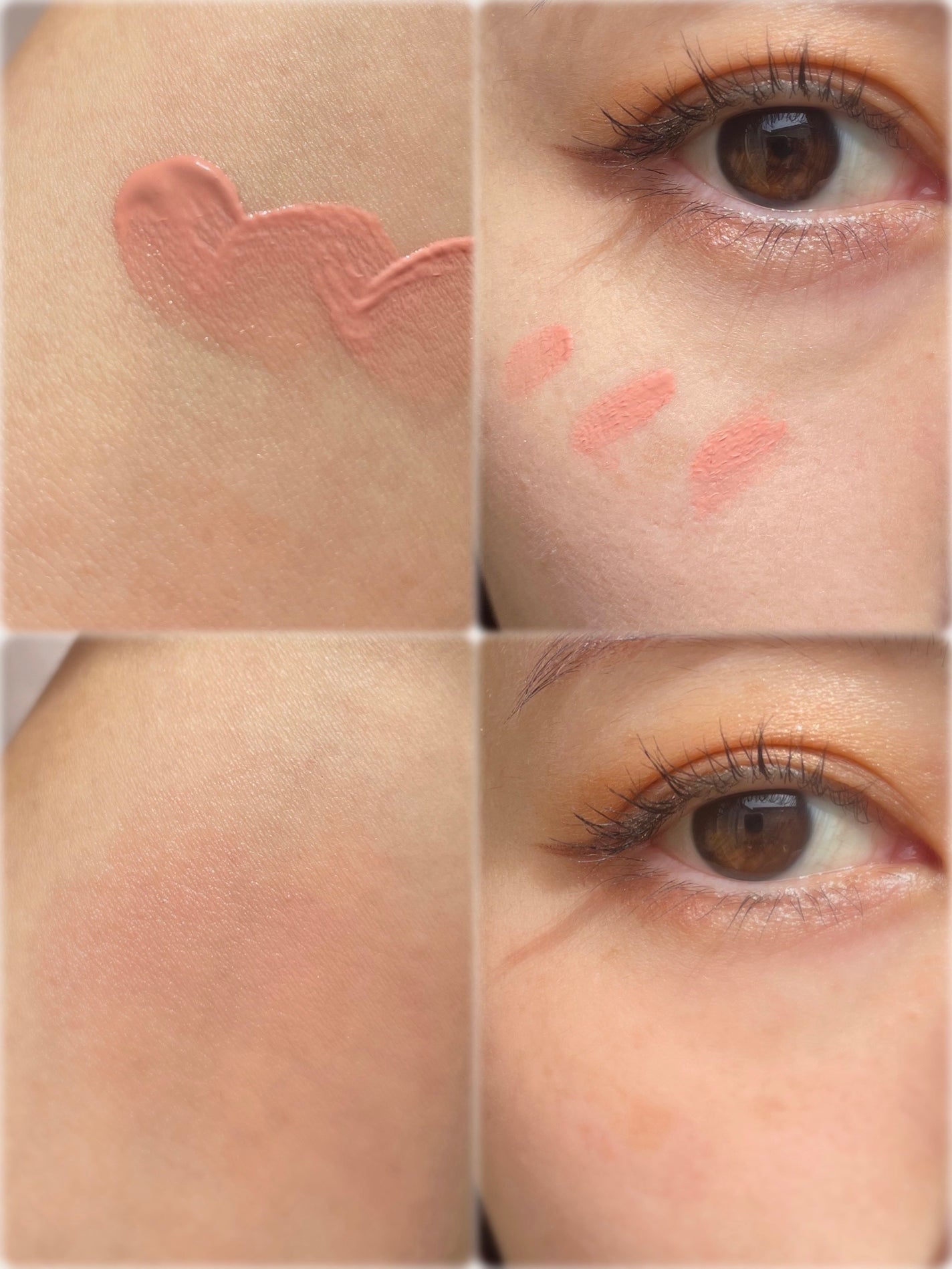 ペタルドロップリキッドブラッシャー/DEAR DAHLIA/リキッドチークを使ったクチコミ(3枚目)