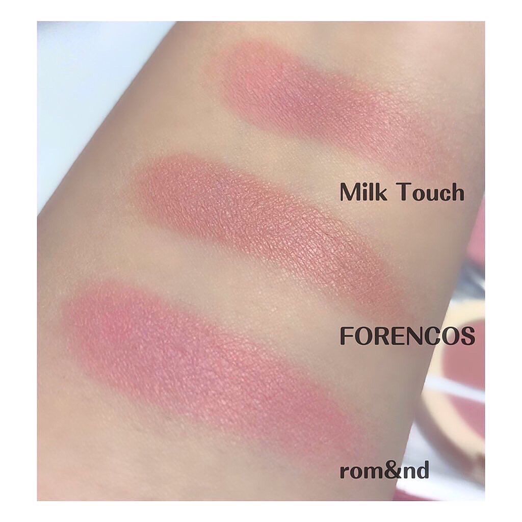 ベアブラッシャー パフ付き/フォレンコス/パウダーチークを使ったクチコミ（2枚目）