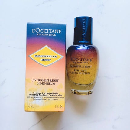 イモーテル オーバーナイトリセットセラム/L'OCCITANE/美容液を使ったクチコミ(1枚目)