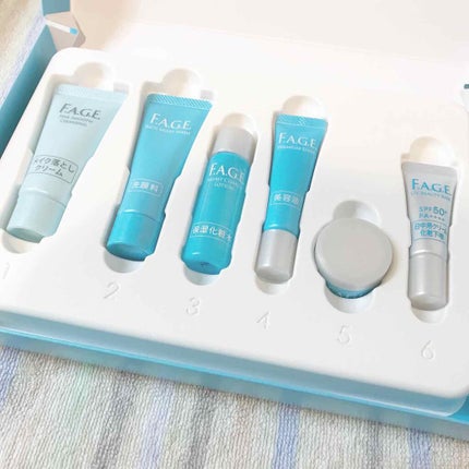 トライアルキット/F.A.G.E.(エファージュ)/トライアルキットを使ったクチコミ(1枚目)