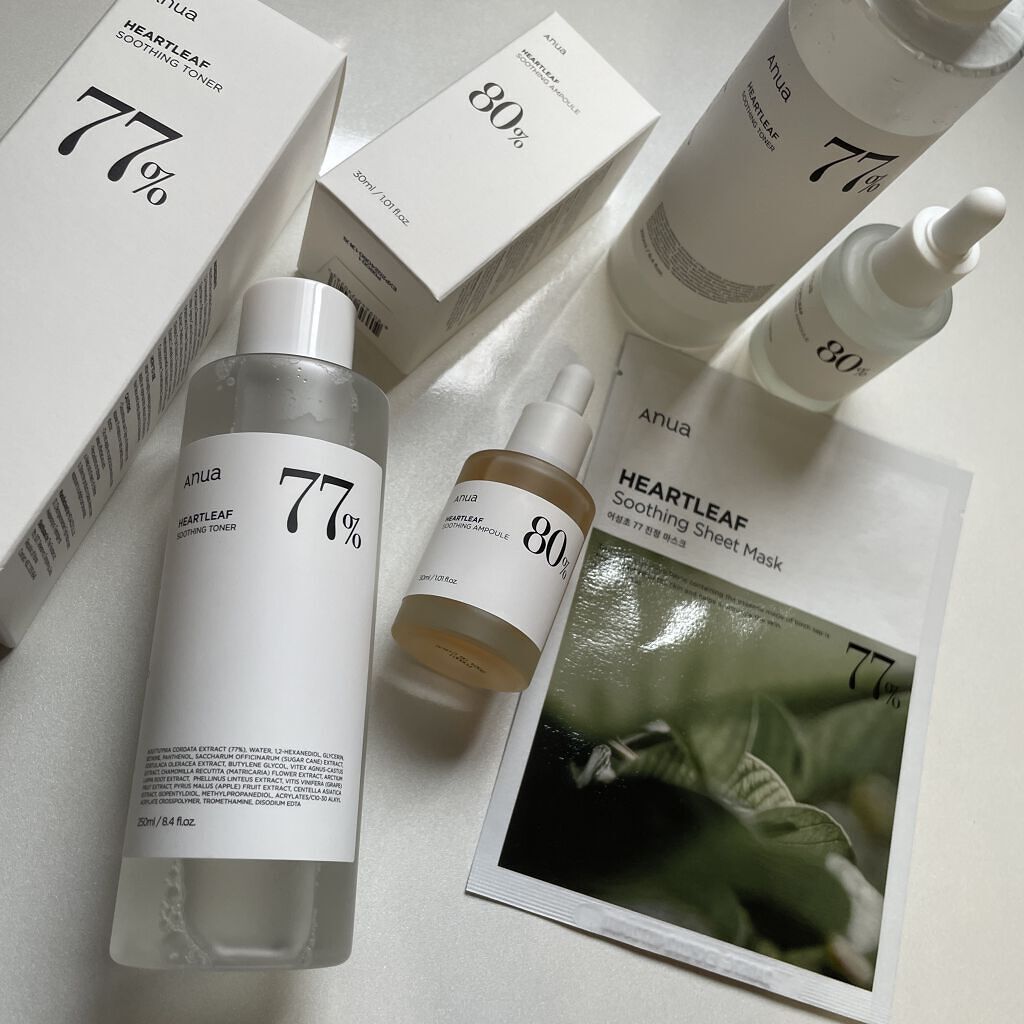 ドクダミ80％スージングアンプル/Anua/美容液を使ったクチコミ（1枚目）