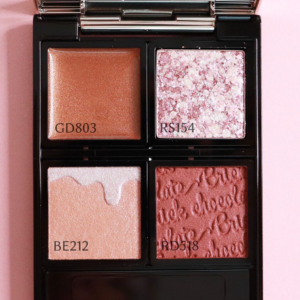 ドラマティックアイカラー (パウダー)/(クリーム)/マキアージュ/アイシャドウパレットを使ったクチコミ(3枚目)