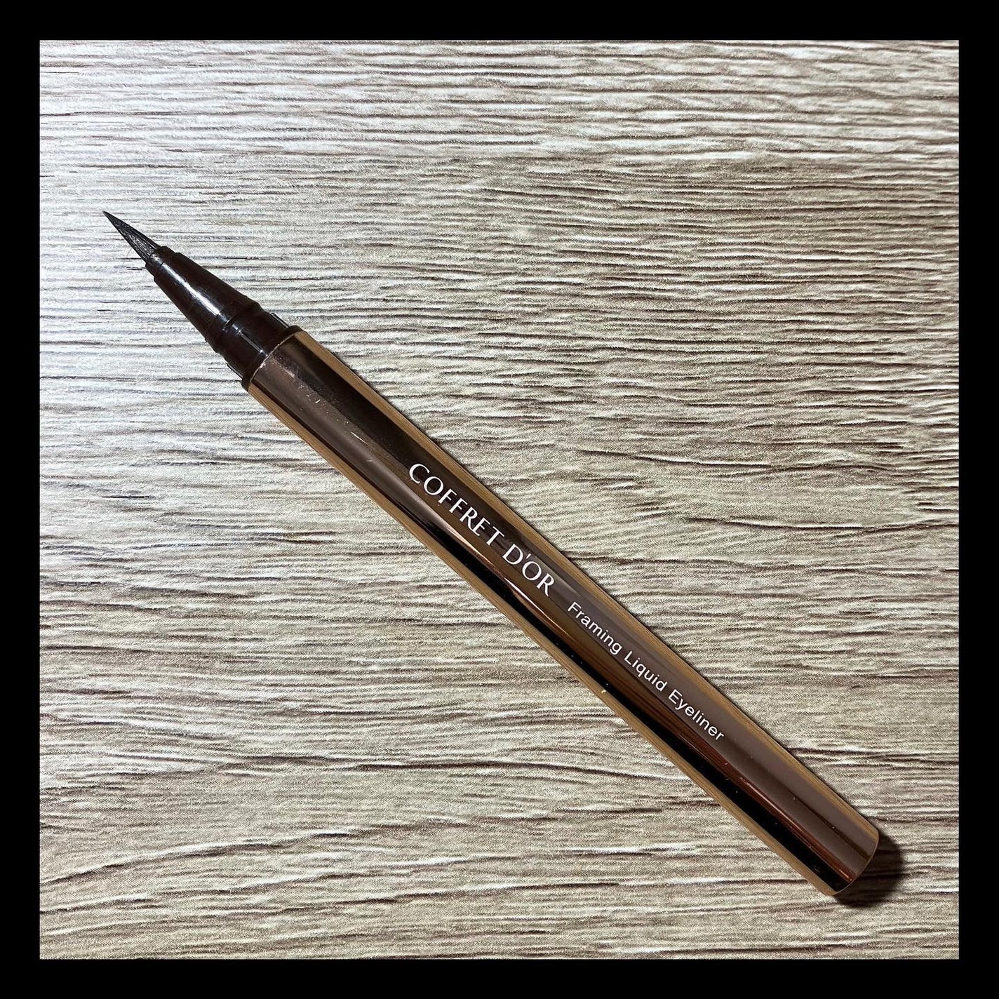 フレーミングリキッドアイライナー/コフレドール/リキッドアイライナーを使ったクチコミ(1枚目)