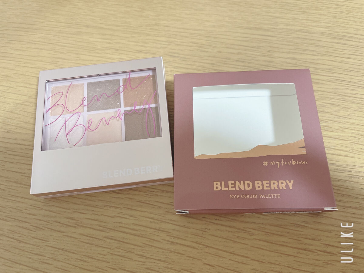 オーラクリエイション/BLEND BERRY/アイシャドウパレットを使ったクチコミ（1枚目）