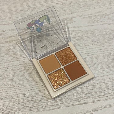 エアリー トゥインクル アイパレット 2021 Green Holidays Edition/innisfree/アイシャドウパレットを使ったクチコミ（1枚目）