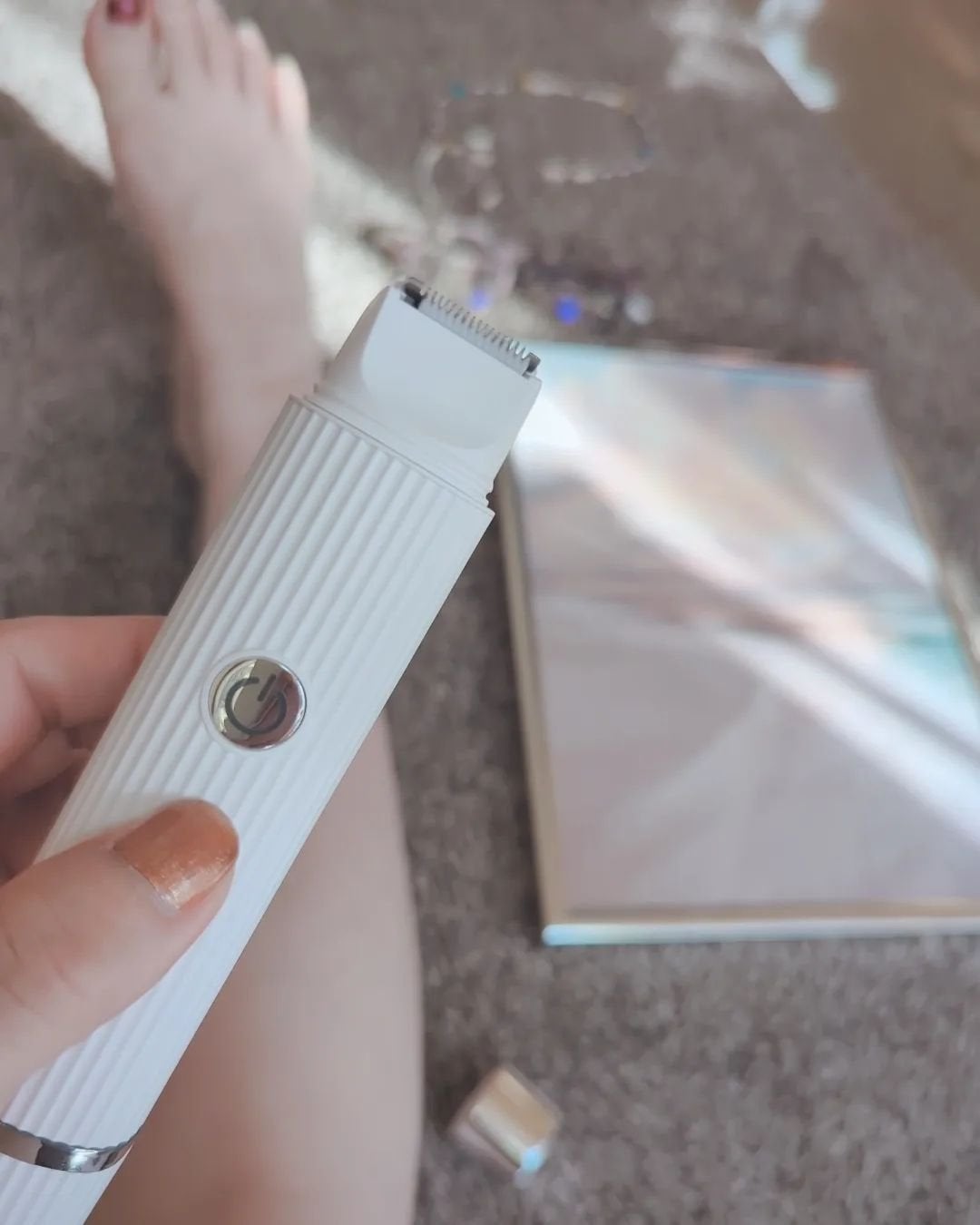 chia@フォロバ強化中 on LIPS 「ANLAN【2in1シェーバー】2つのタイプの刃が一体型でコン..」(2枚目)