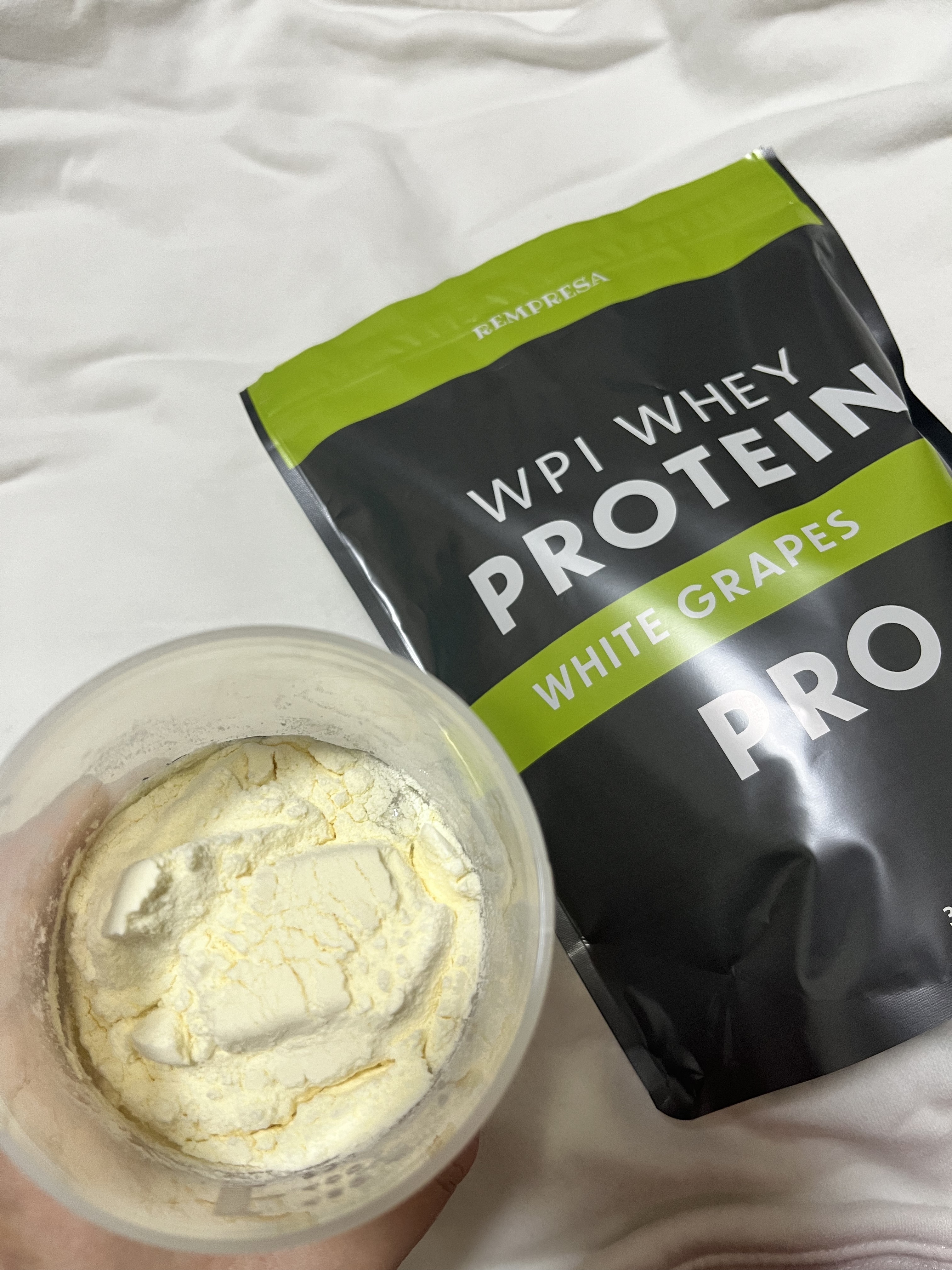 REMPRESA PRO WPI ホエイプロテイン 白ぶどう味/REMPRESA/ホエイプロテインを使ったクチコミ（3枚目）