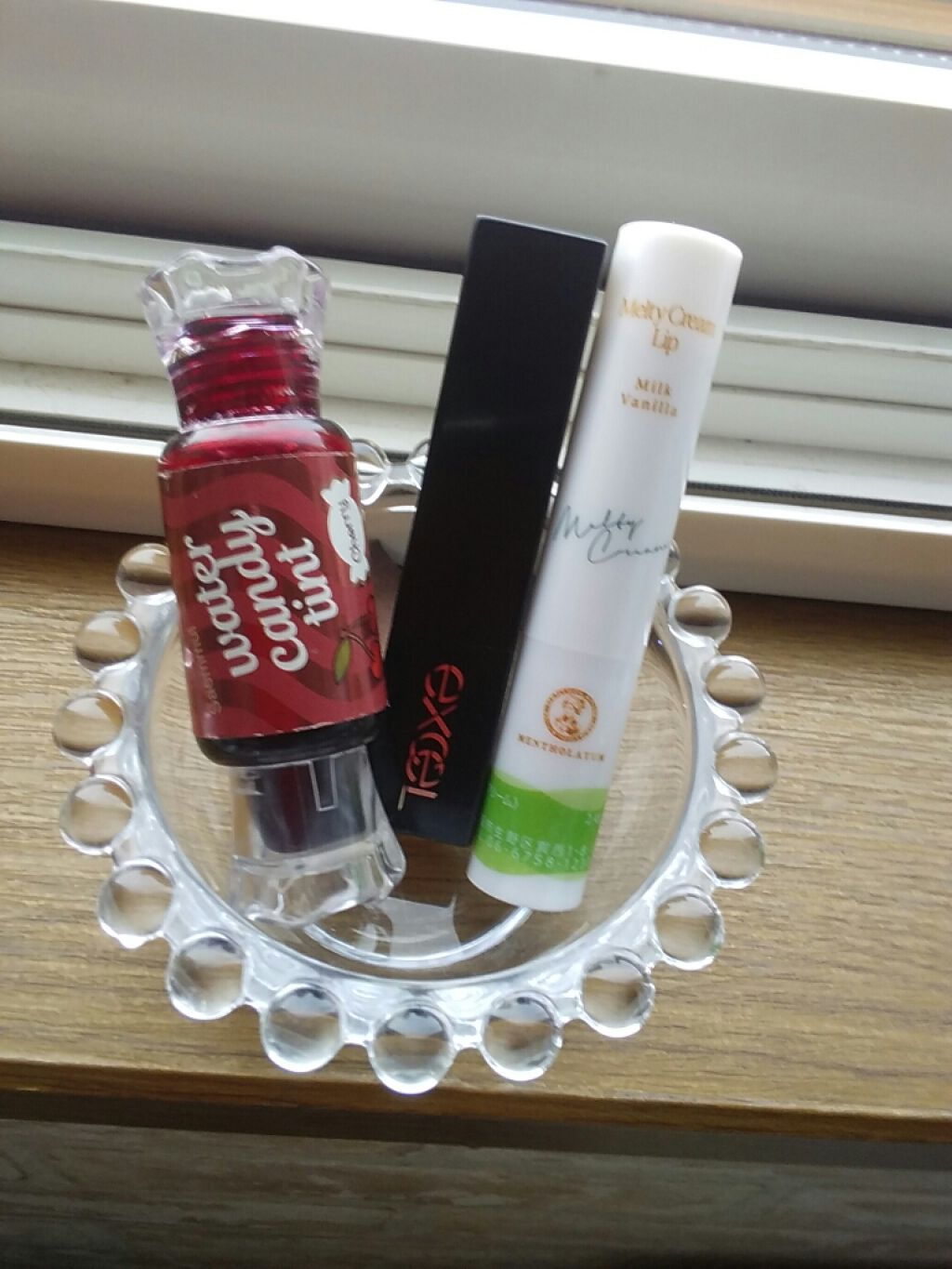 グレイズバームリップ/excel/口紅を使ったクチコミ(3枚目)