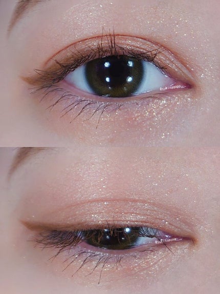 クッションチップアイカラーN/キスミー フェルム/単色アイシャドウを使ったクチコミ(3枚目)