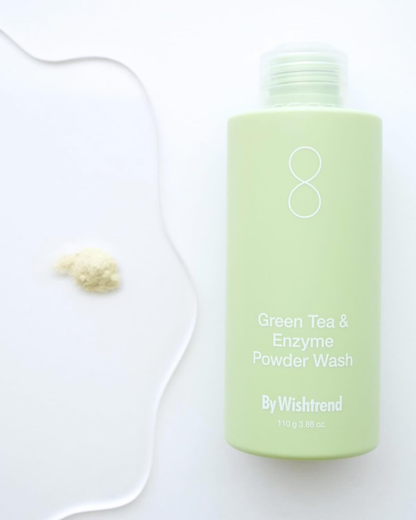 グリーンティー&エンザイムパウダーウォッシュ/By Wishtrend/洗顔パウダーを使ったクチコミ（3枚目）